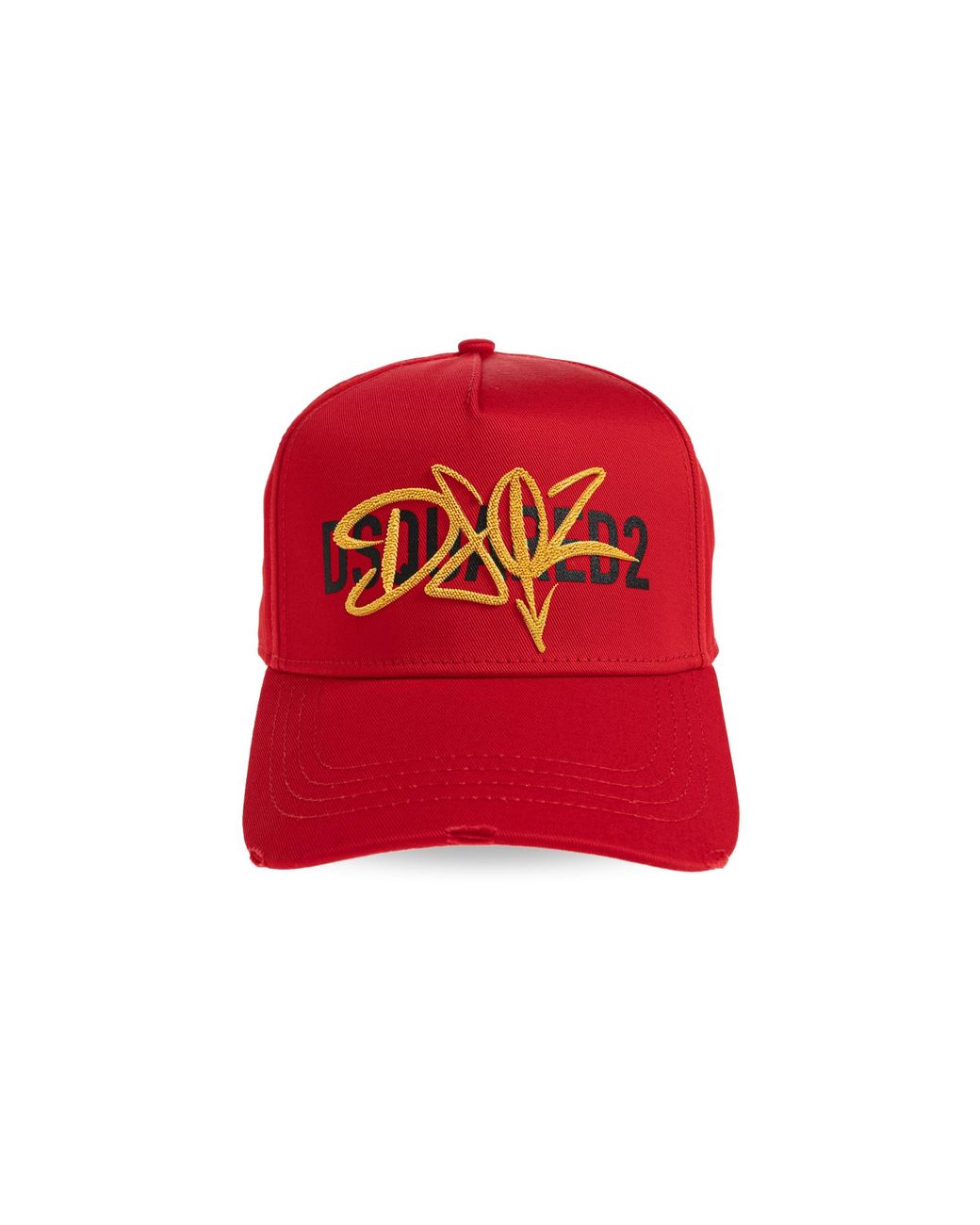 DSquared² Red Baseball Cap for men