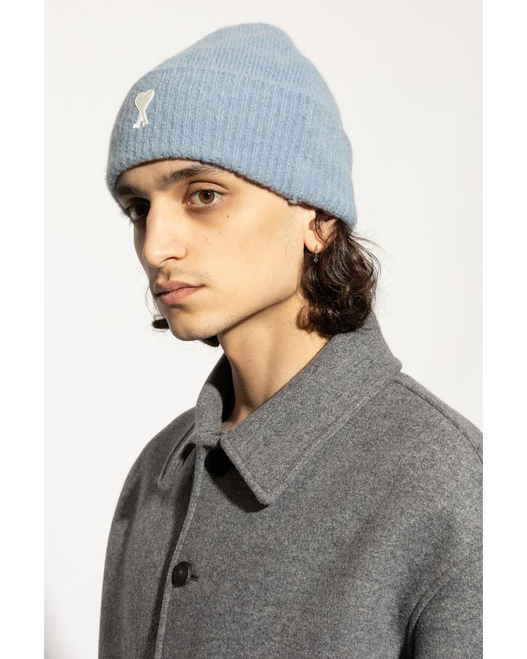 AMI Gray Cap With Logo Patch