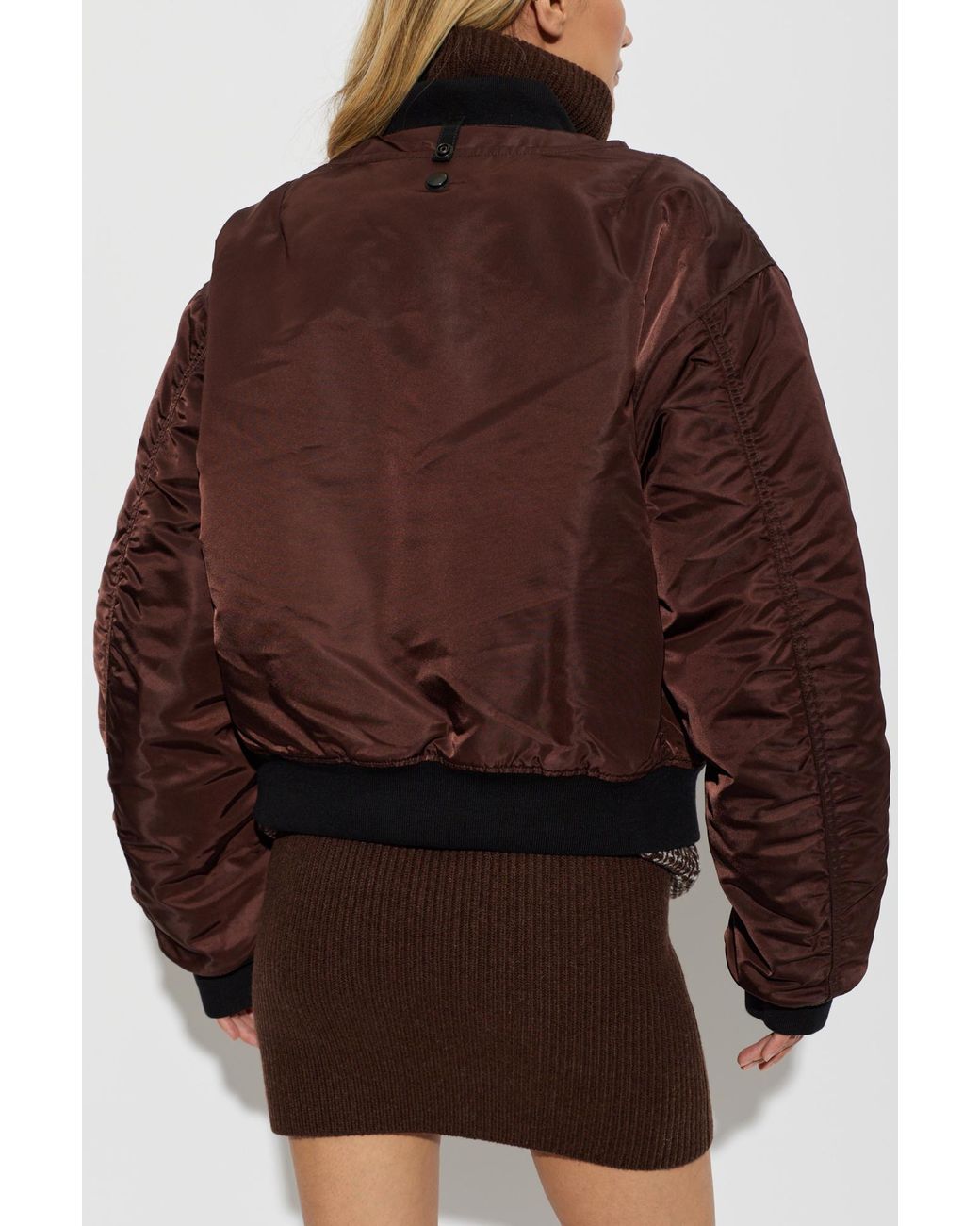 Maison Margiela Brown Insulated 'Bomber' Jacket
