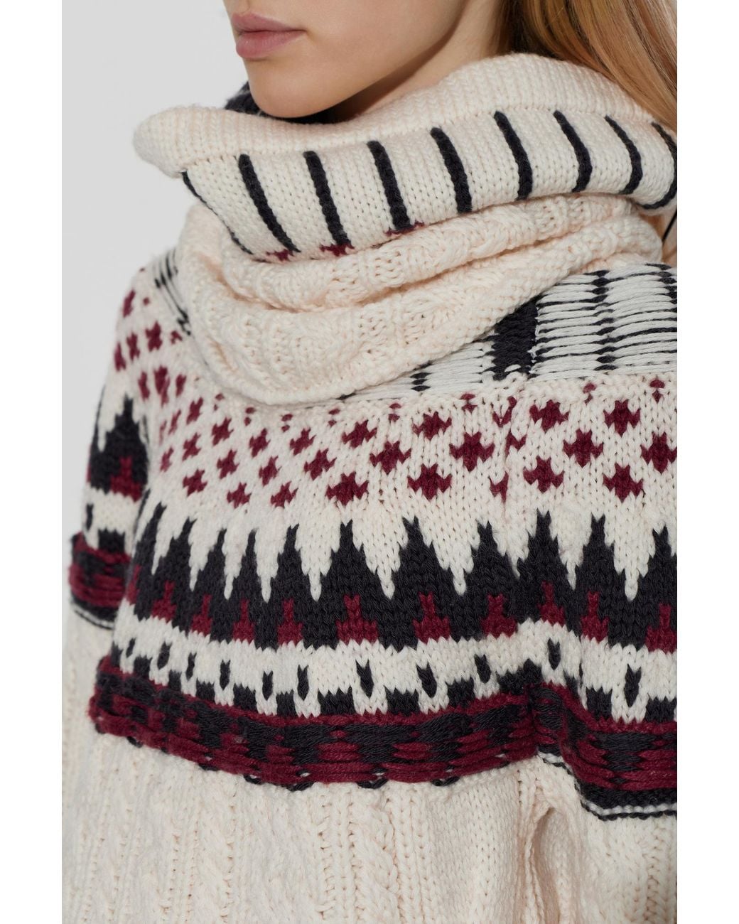 Akep Black Wool Snood