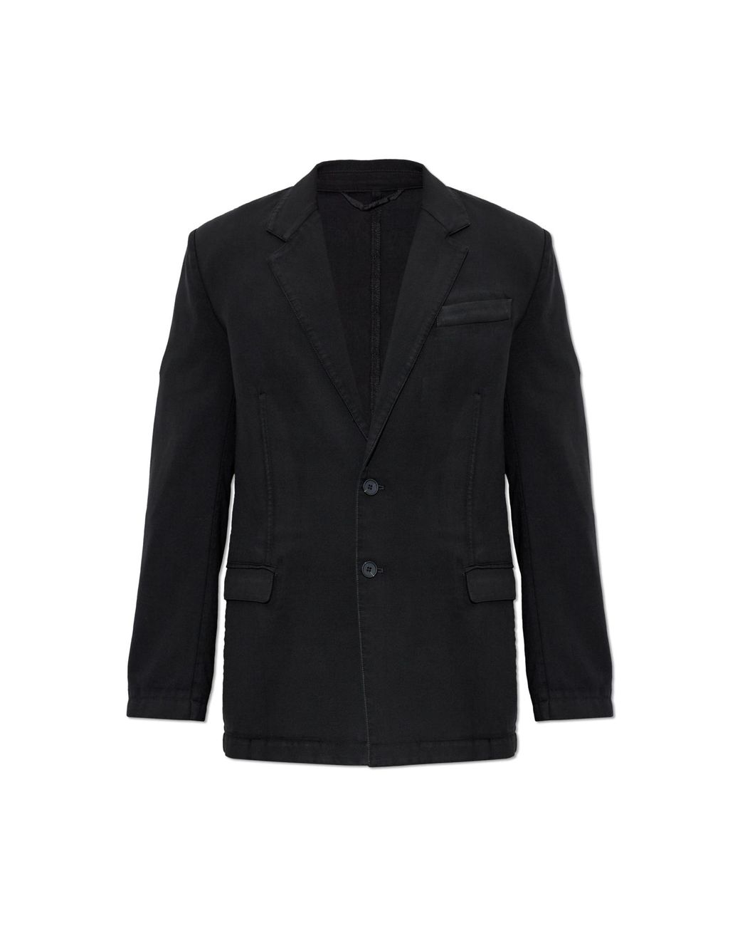 DIESEL Black Wool Blazer 'J-Creed-Aecb' for men