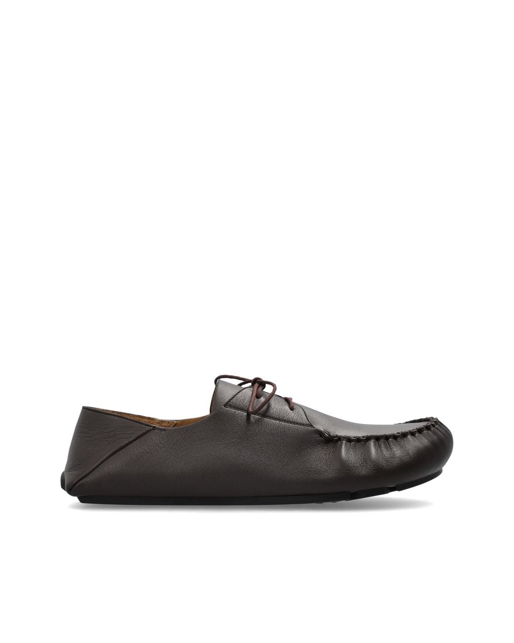 Loewe Black "Rambla" Leather Shoes for men
