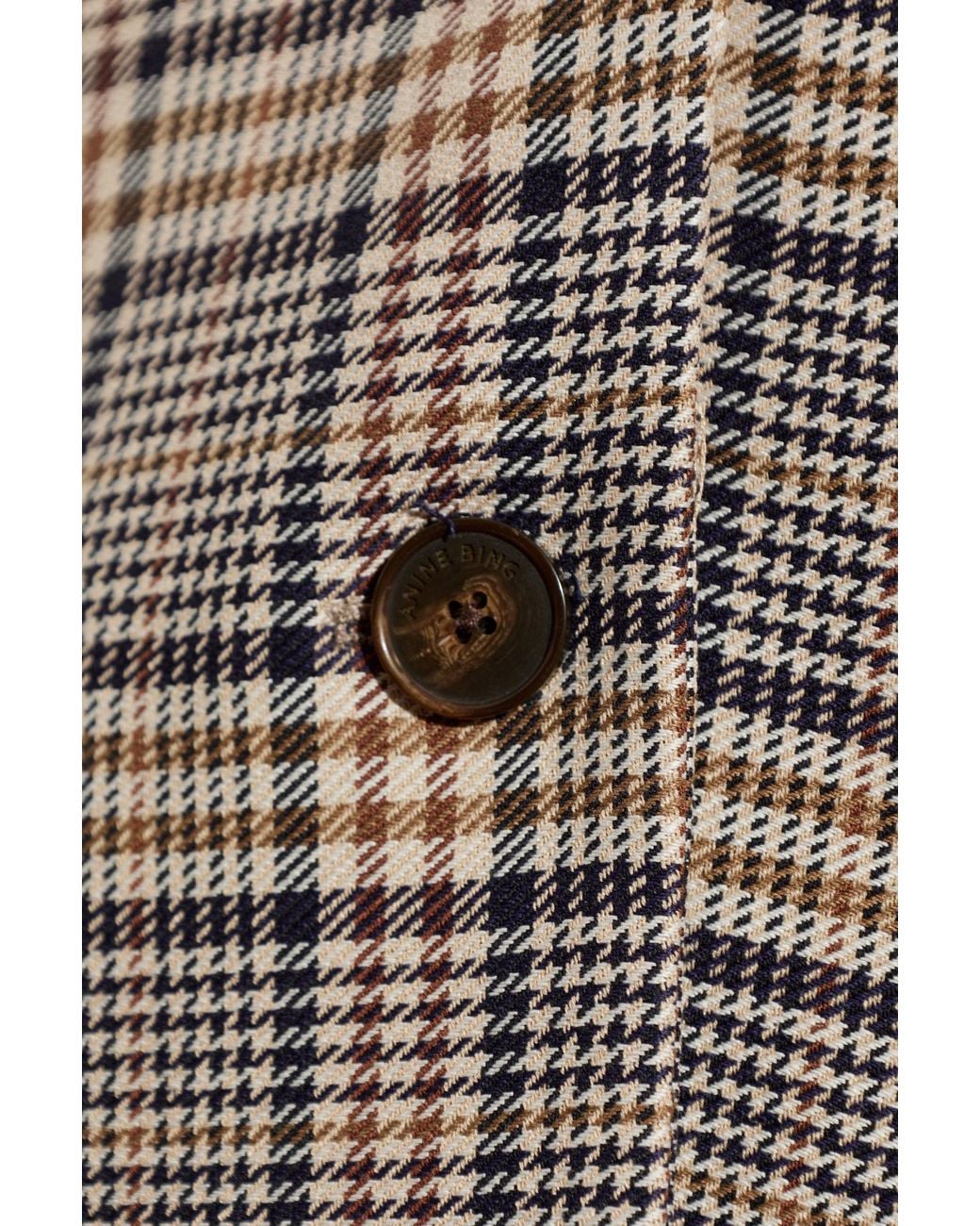 Anine Bing Brown Quinn Blazer