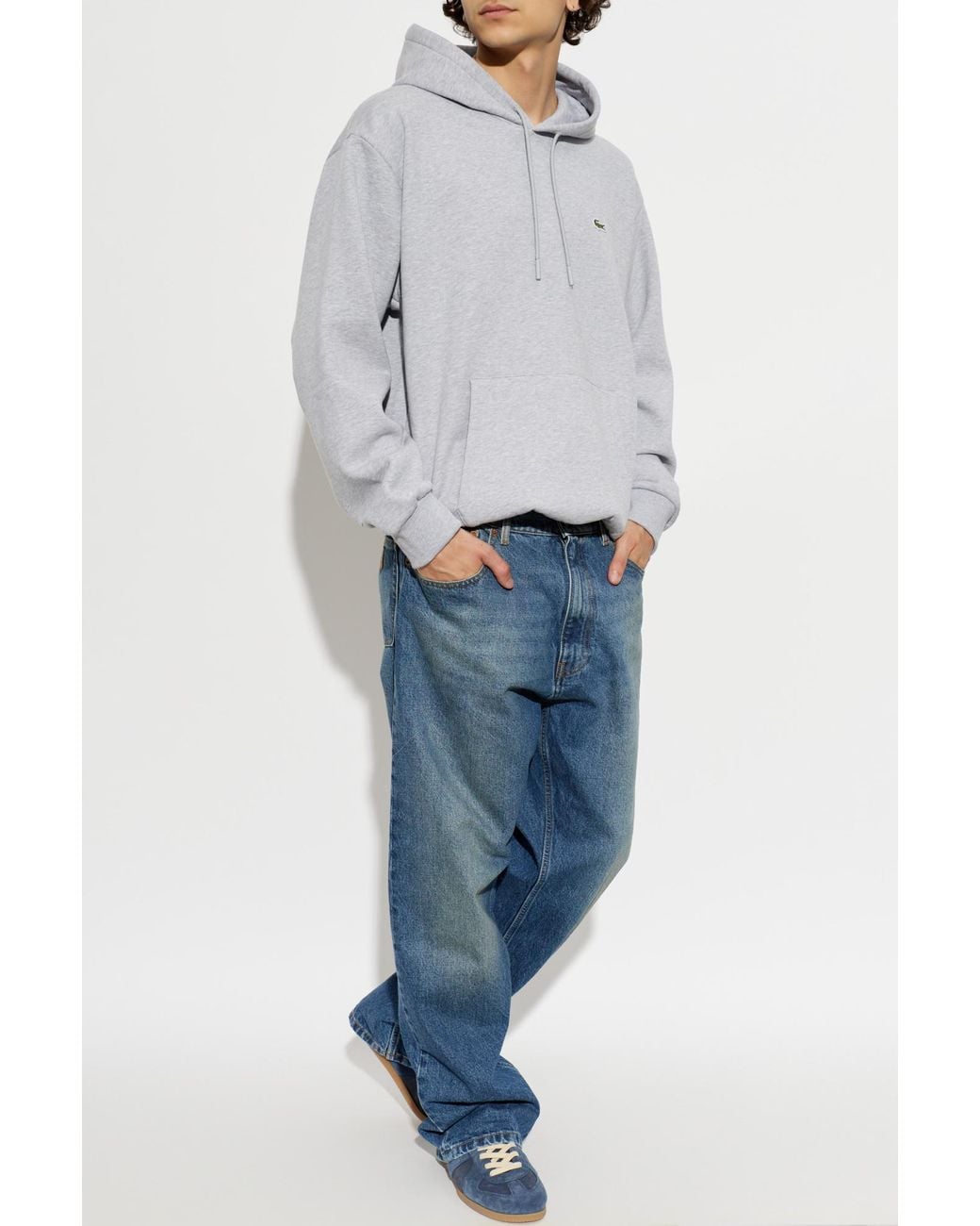 Lacoste Gray Hoodie for men