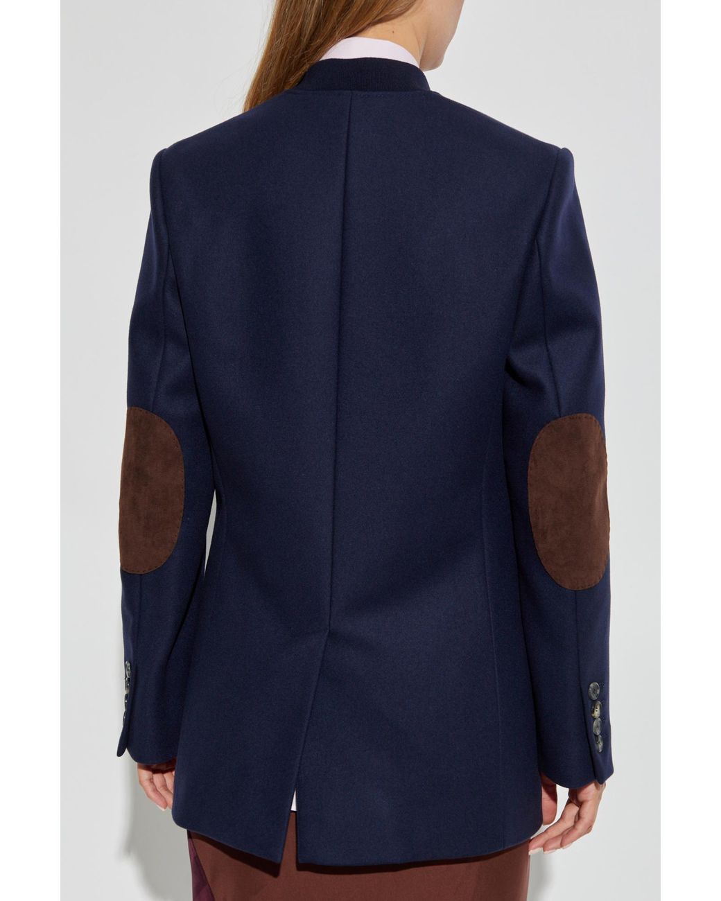 Moschino Blue Wool Blazer