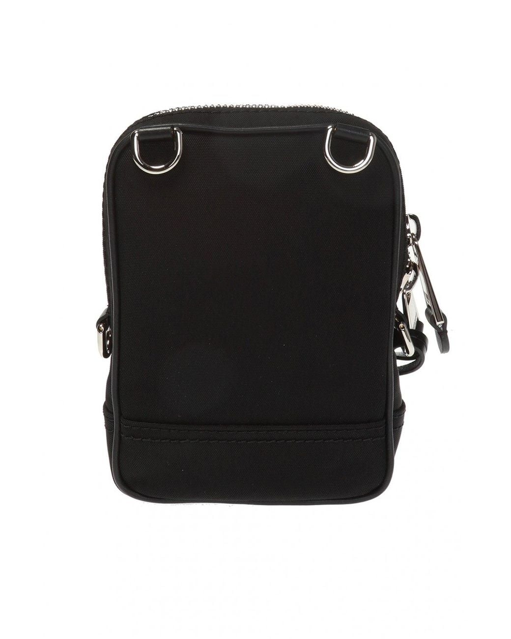 Moschino Logo-Printed Shoulder Bag in Black for Men | Lyst