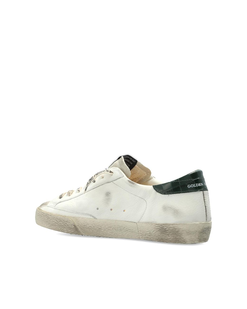 Golden Goose Deluxe Brand White 'Super-Star Classic With List' Sports Shoes for men