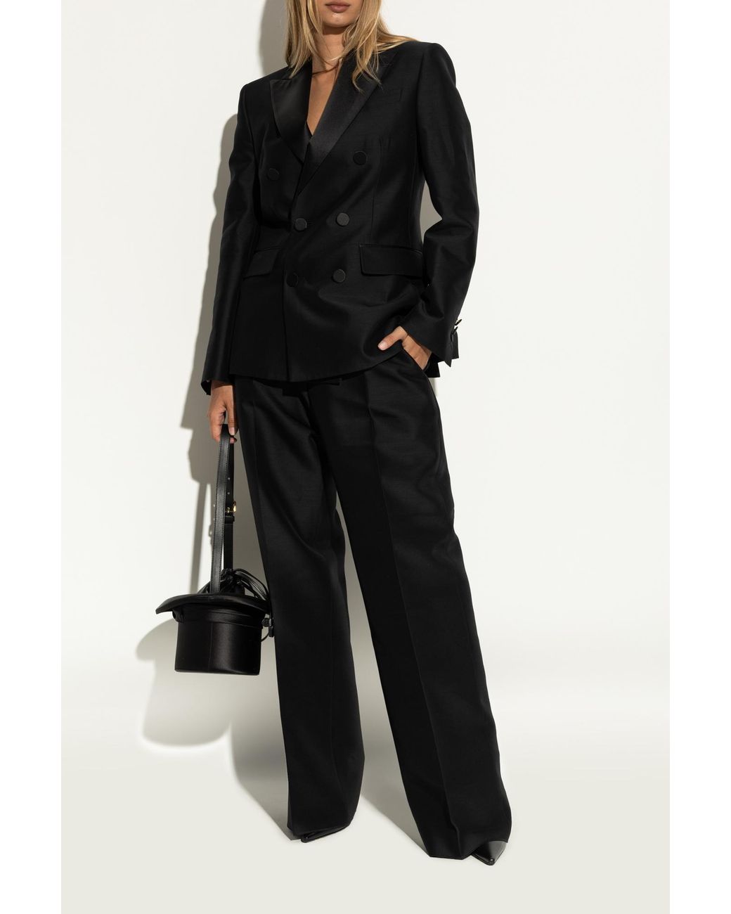 Moschino Black Leather Stilettos