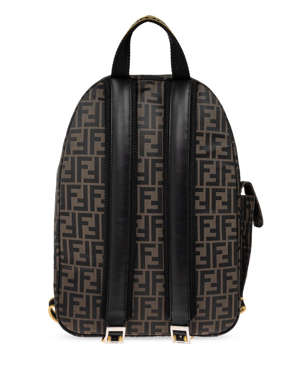 Fendi Brown 'Climb' Monogram Backpack for men