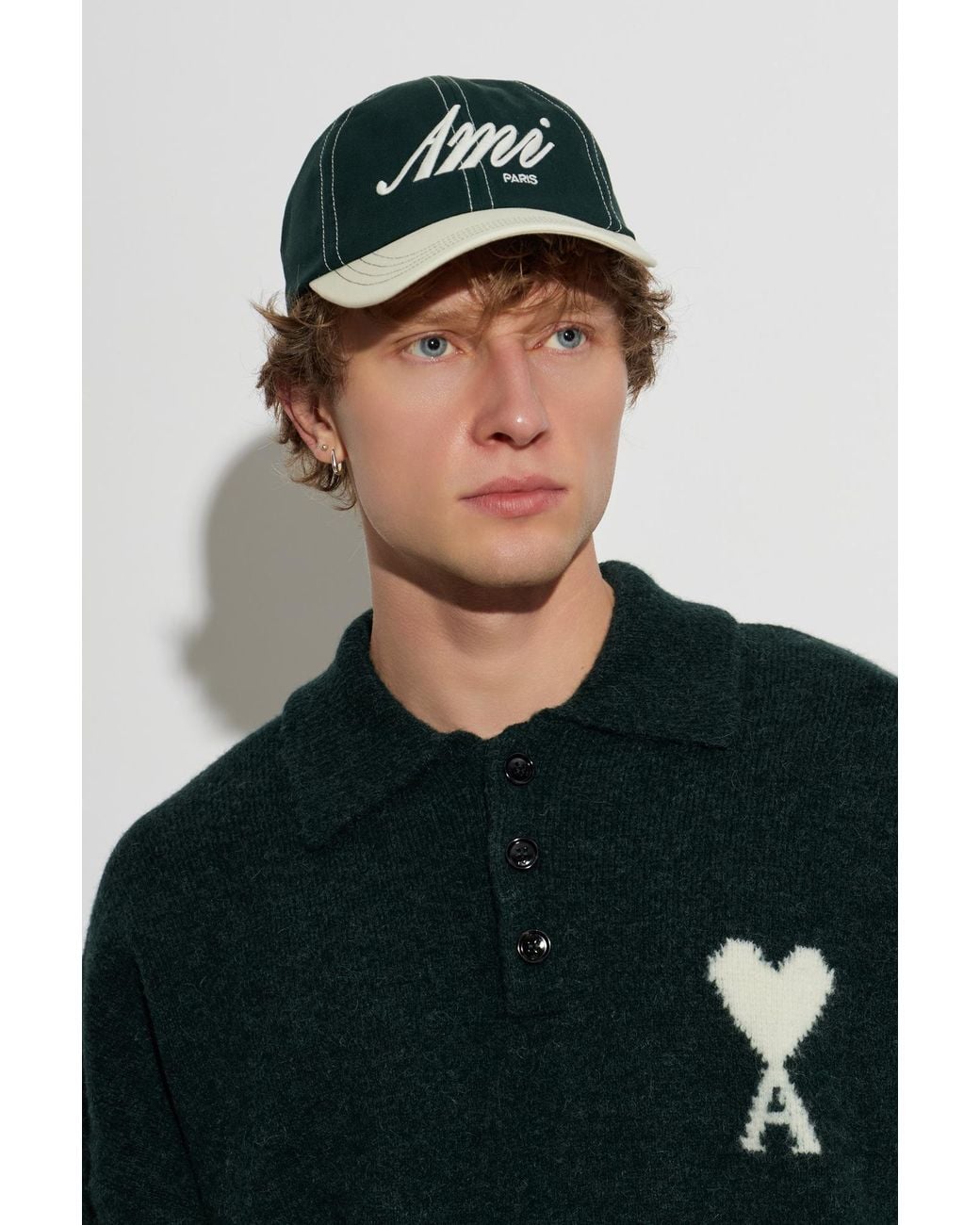 AMI Black Baseball Cap