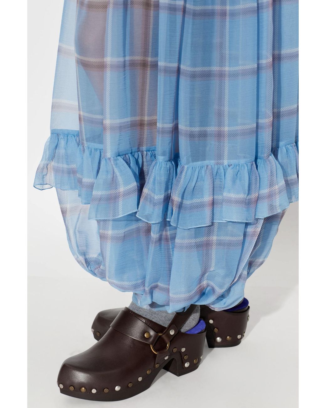 Chloé Blue 'Talis' Clogs