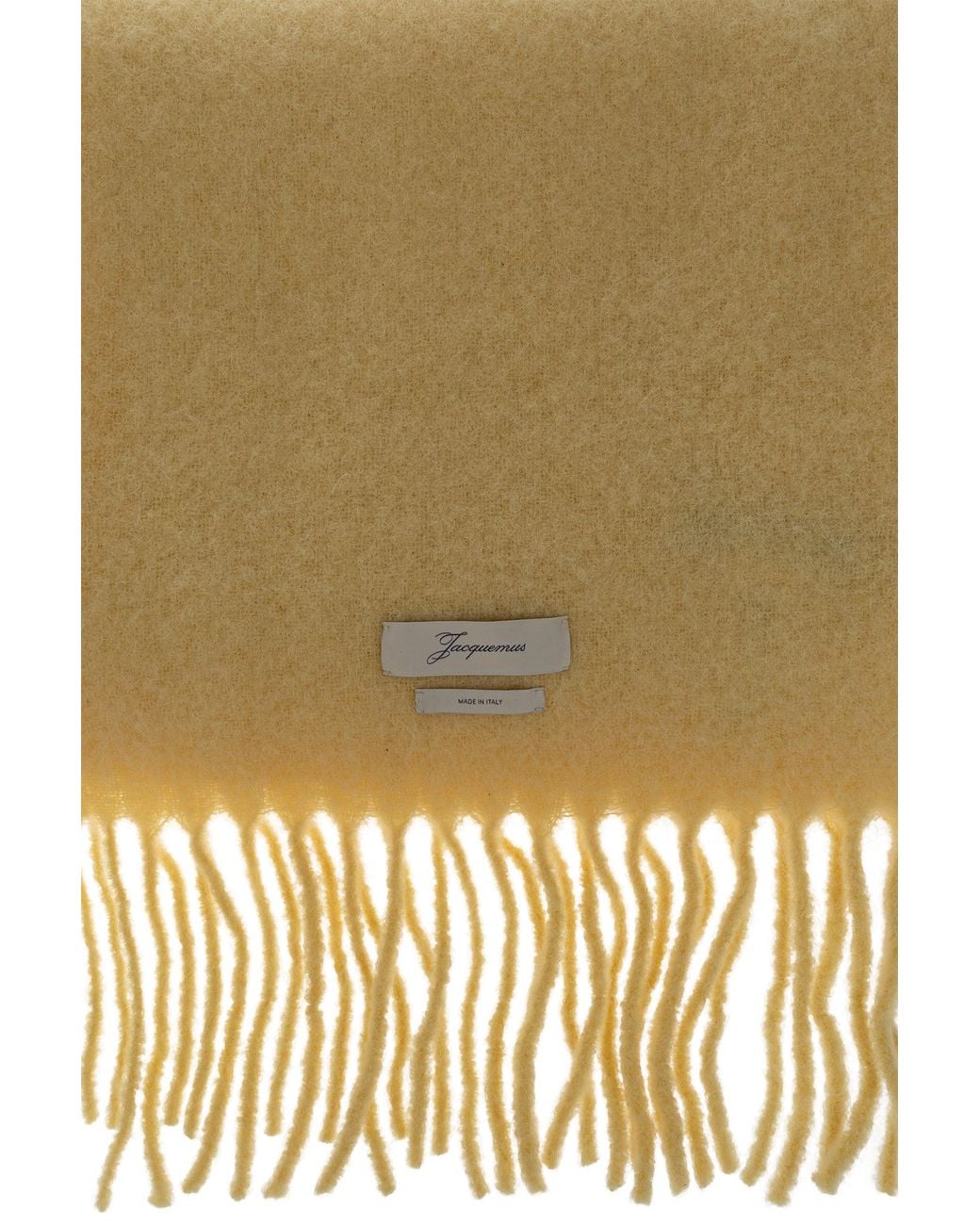 Jacquemus Black Wool Scarf 'Carro'