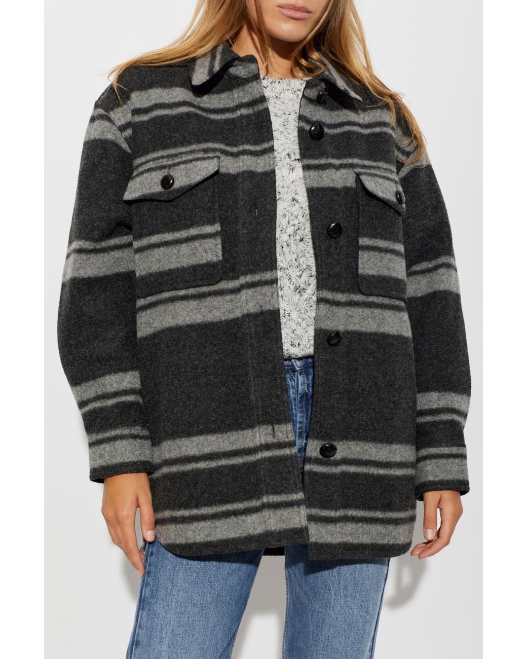 Isabel Marant Black "Harveli" Shirt