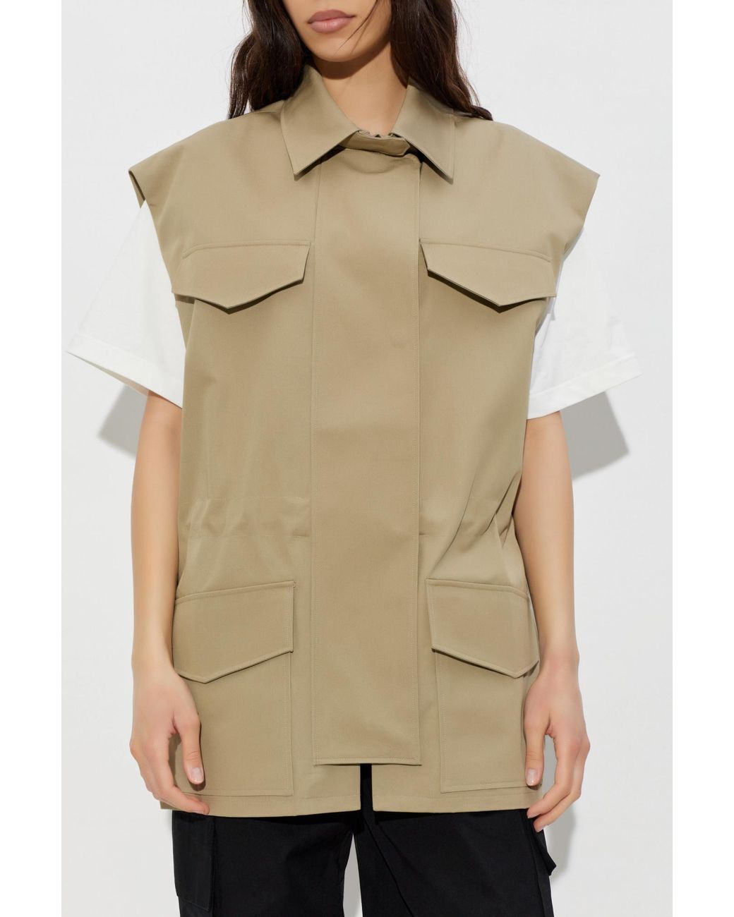 IRO Black Vest 'Iziel'
