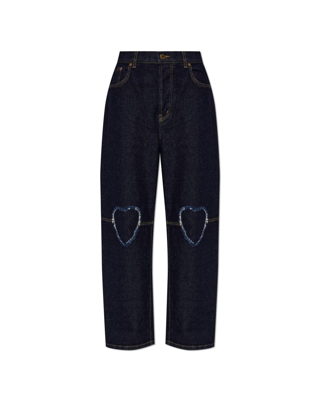 Moschino Blue High-Waisted Jeans