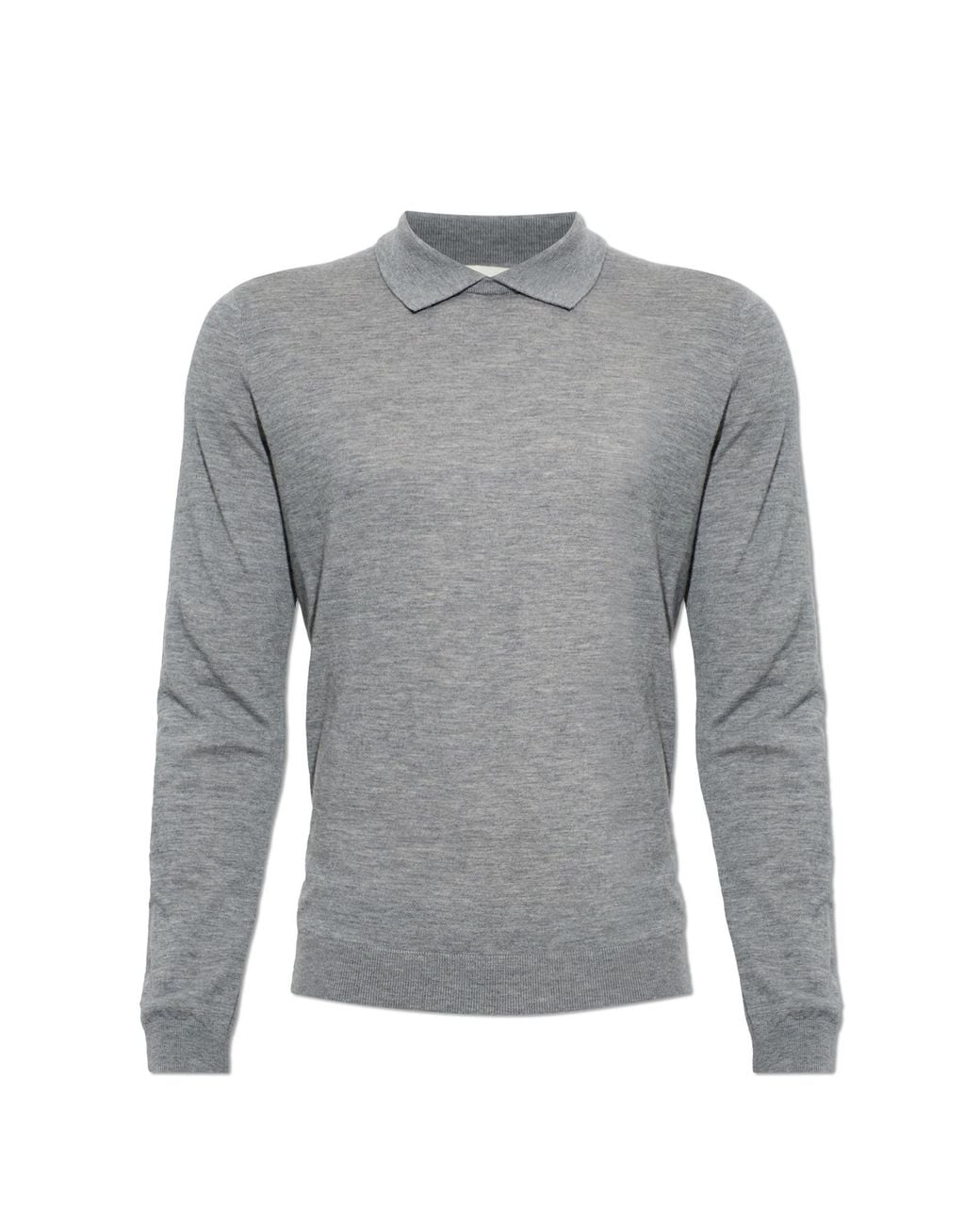Lisa Yang Gray Cashmere Polo 'Torin' for men