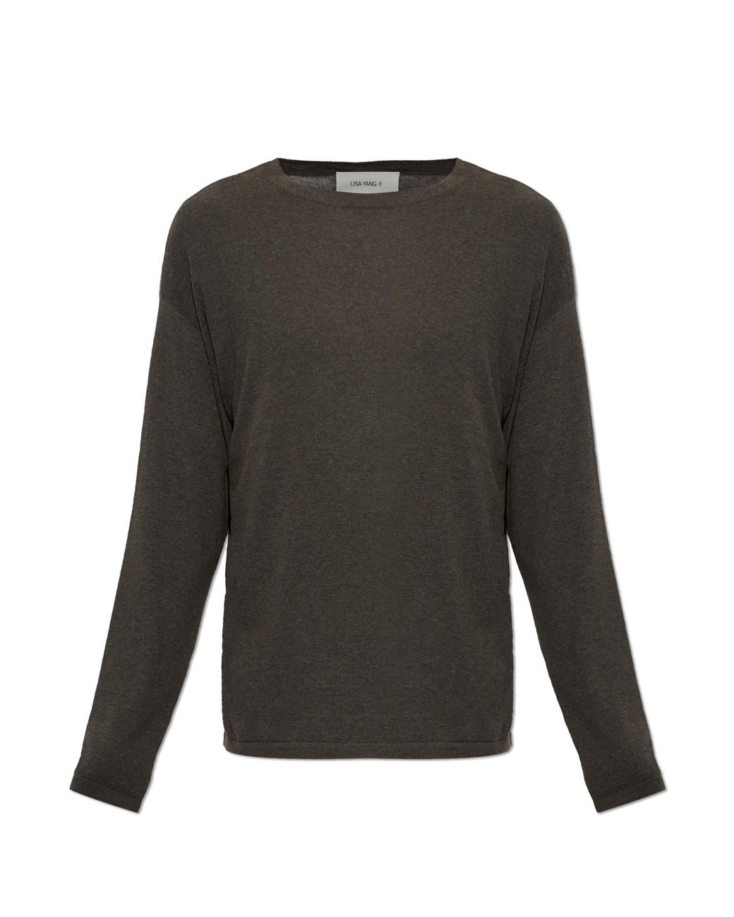 Lisa Yang Gray 'Theodore' Sweater for men