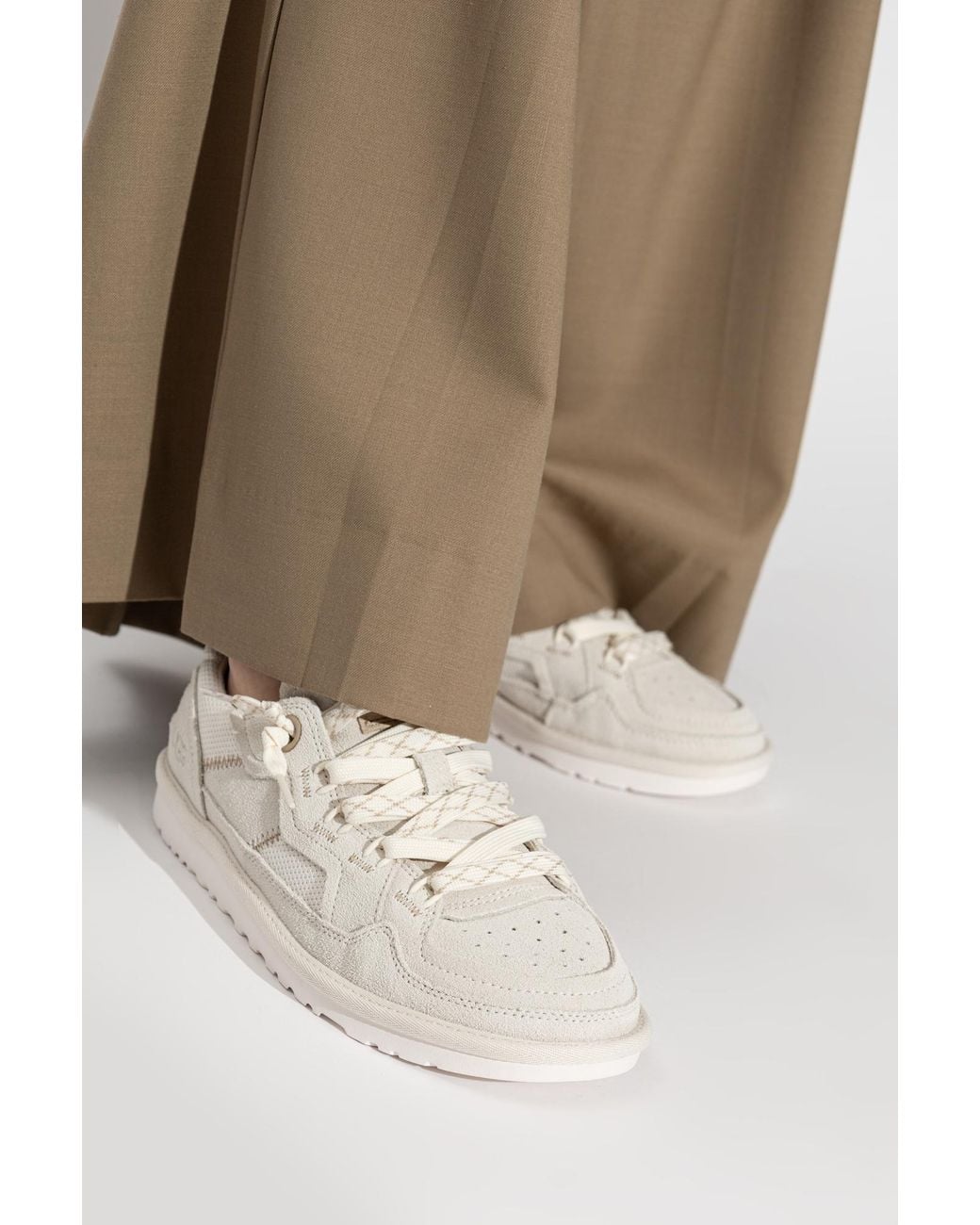 Ugg White 'Minimel' Sports Shoes