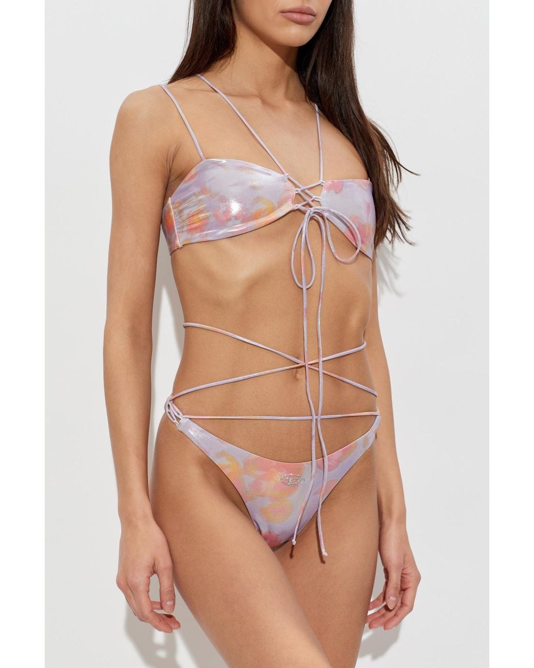 DIESEL Multicolor Top Of Swimsuit 'Nadine-Utlt'