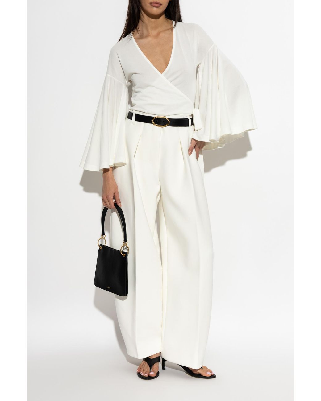 Jacquemus White Top "Ventadou"