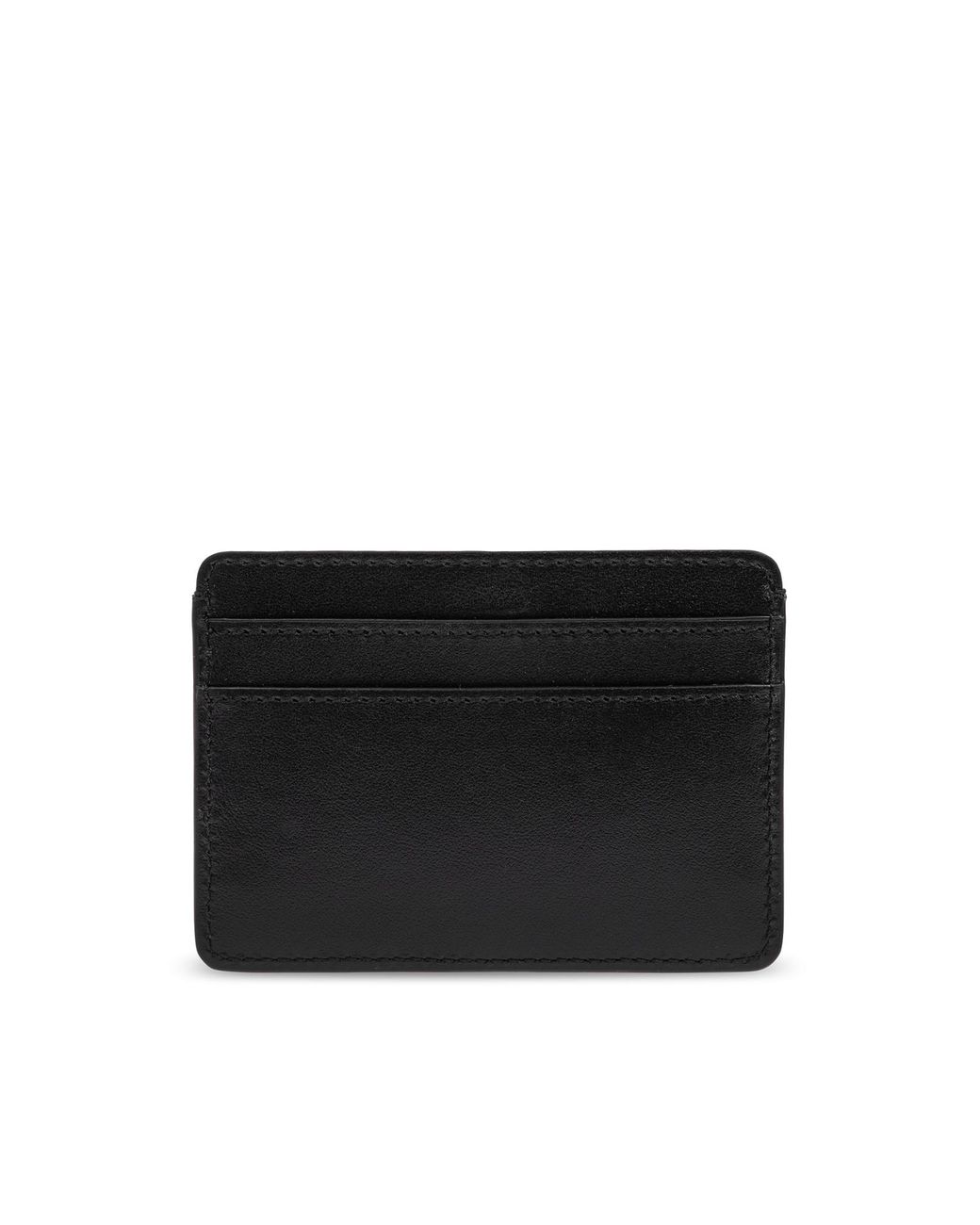 Versace Black Leather Card Holder