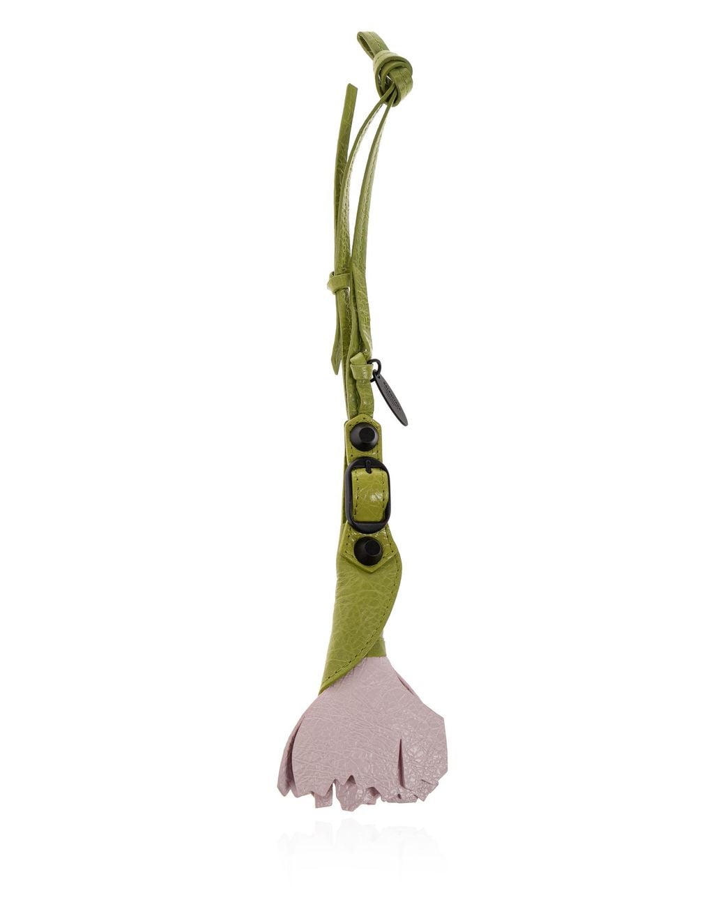 Balenciaga Green Leather Bag Charm