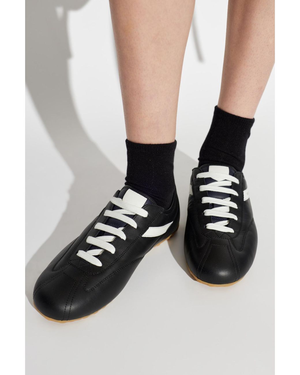 McQueen Black 'Boxe' Sports Shoes