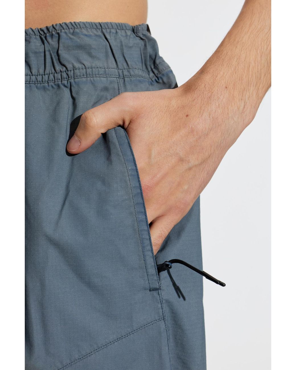 Nike Blue Reflective-Effect Trousers for men