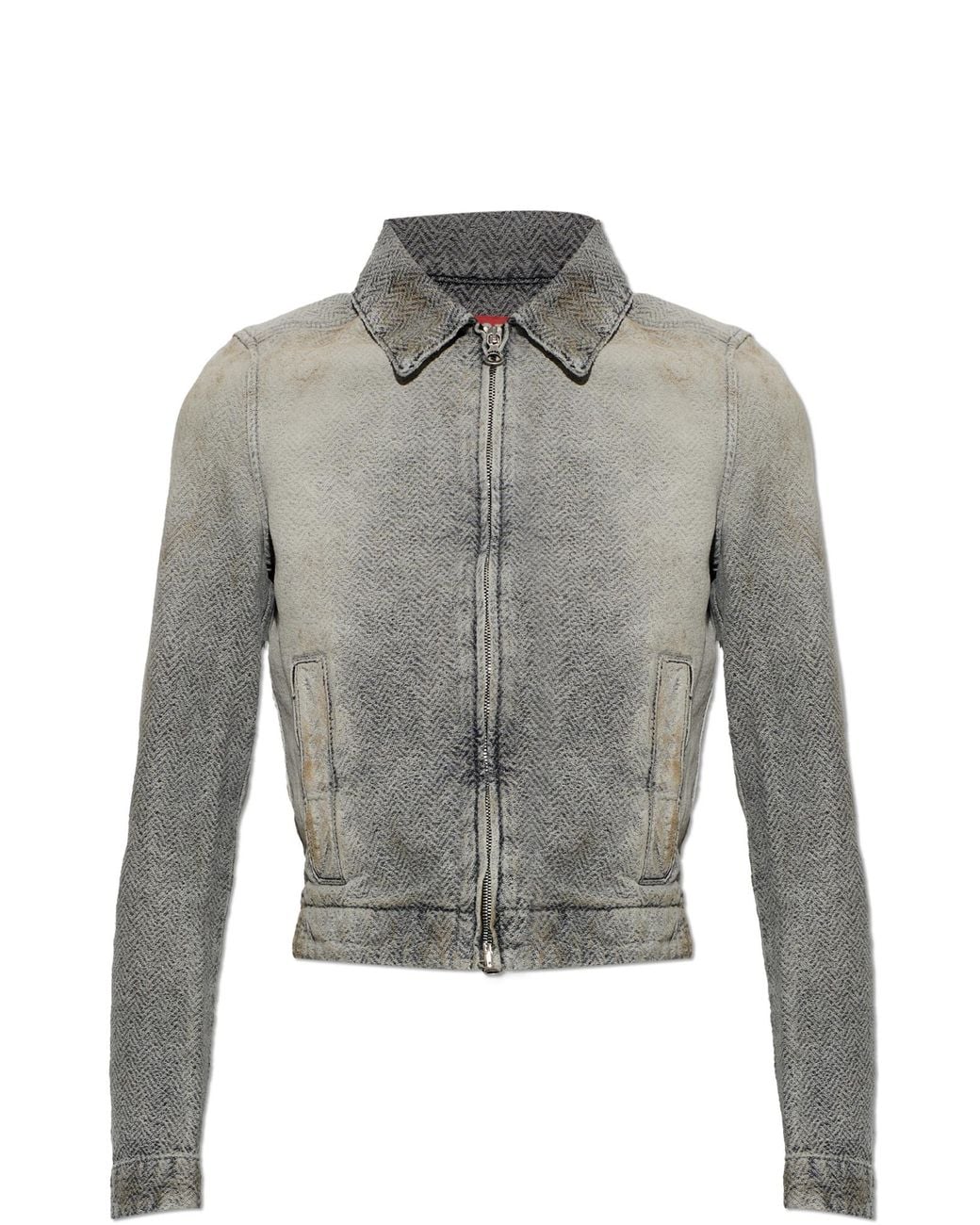 DIESEL Gray 'De-Corb' Jacket