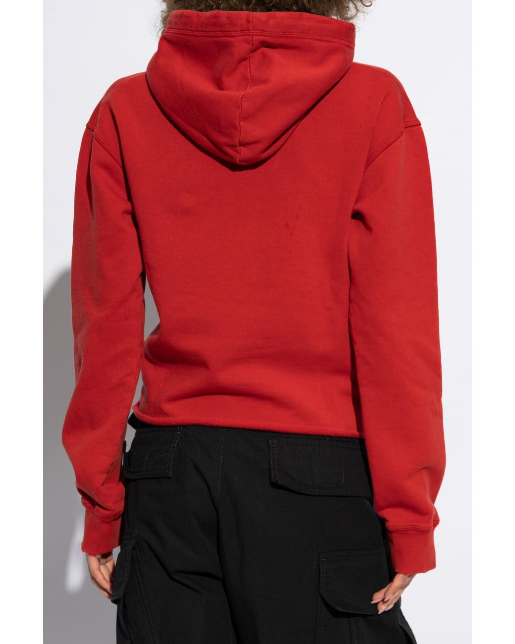 DSquared² Red Sweatshirt With Logo