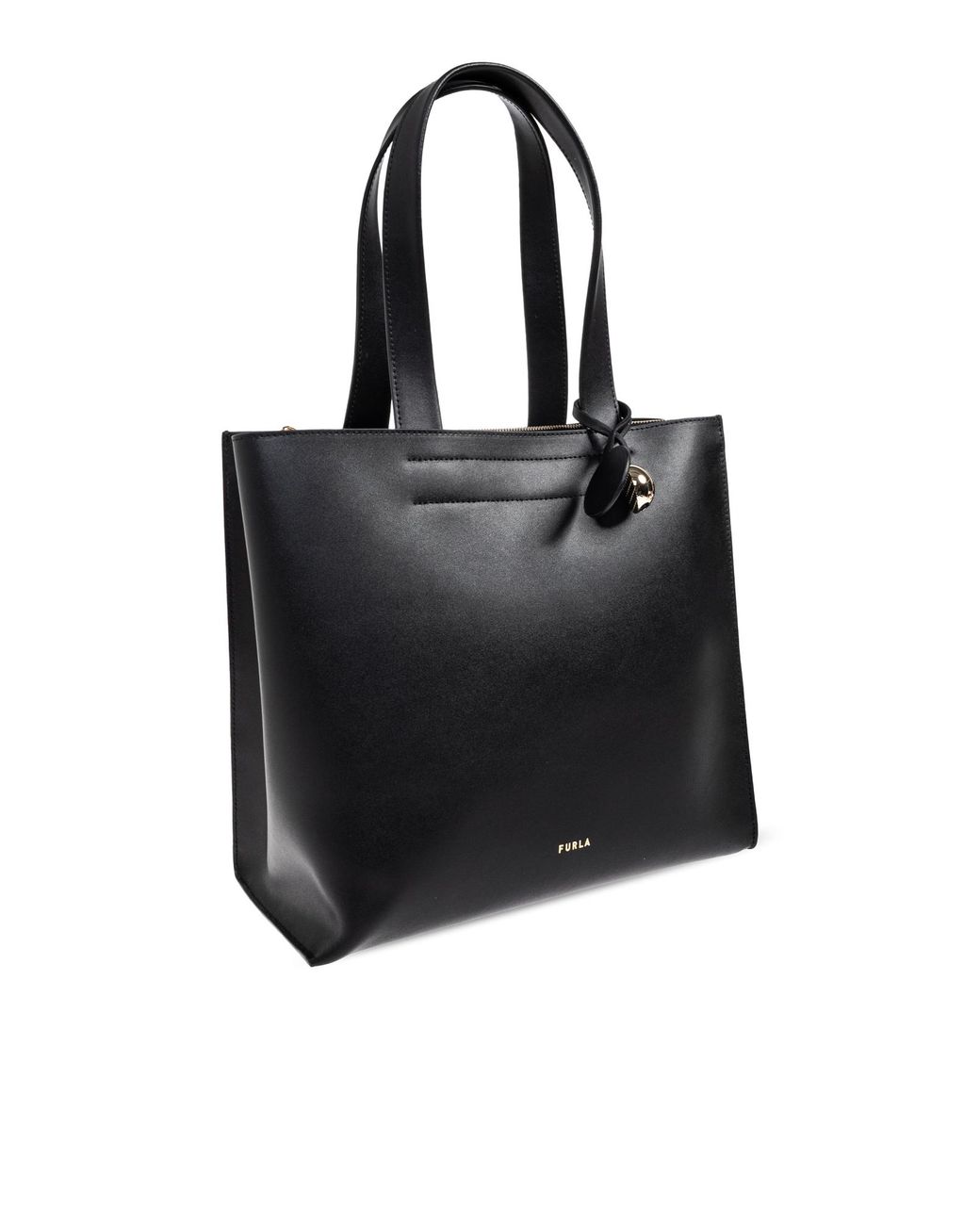 Furla Black Divide Medium Bag