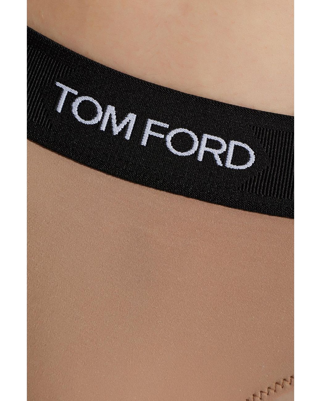 Tom Ford Black Strings With Logo