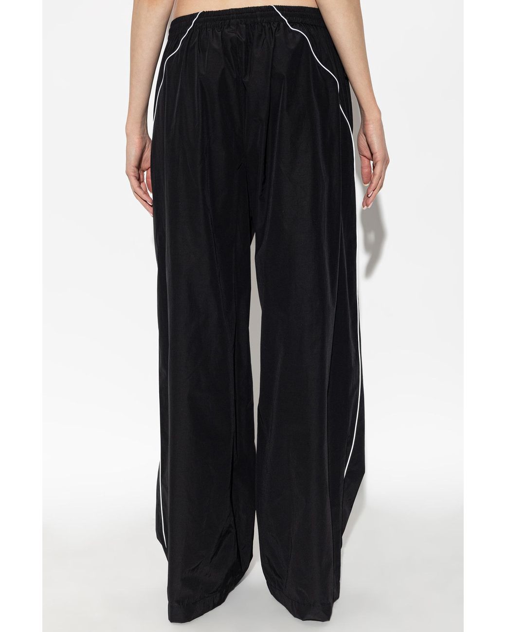 Balenciaga Black Logo Trousers