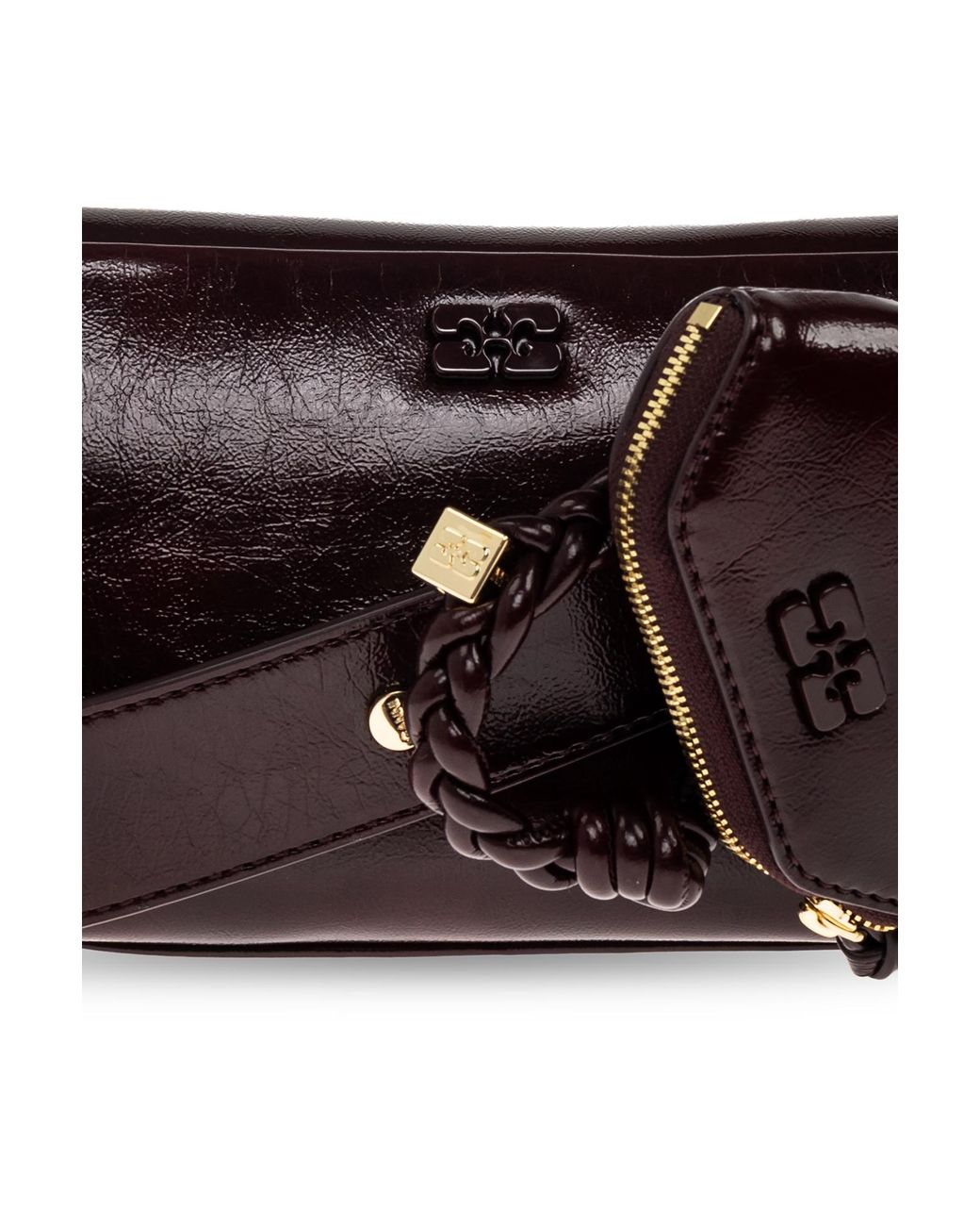 Ganni Red Eco Leather Bag