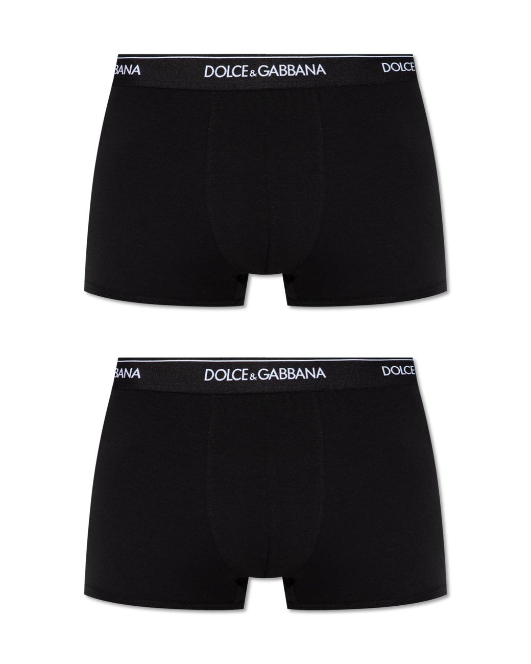 Dolce & Gabbana Black Bi-pack Underwear Boxer for men