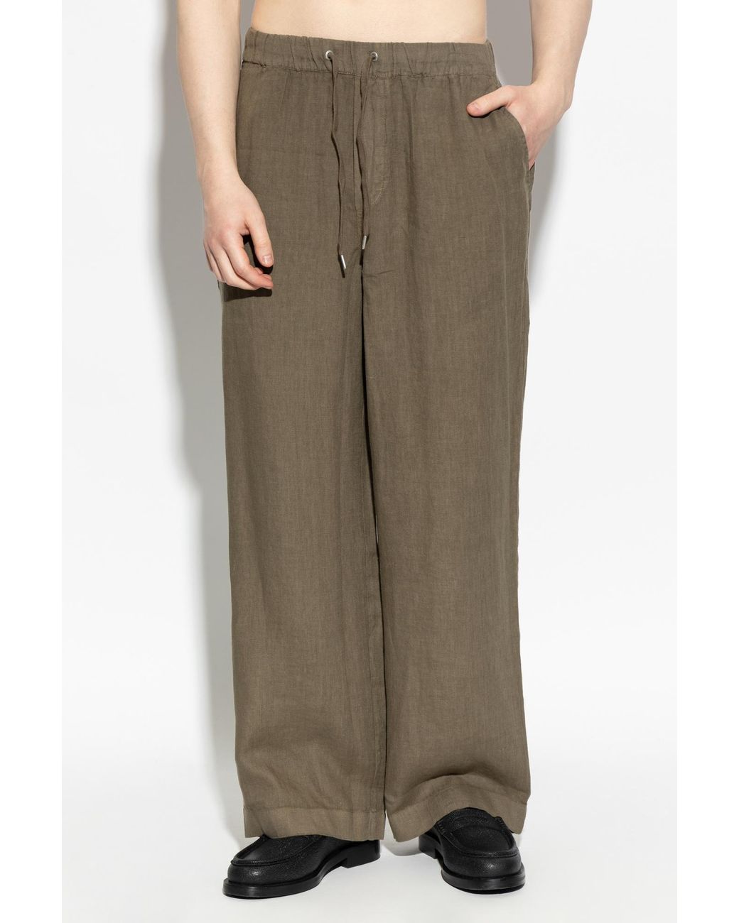AllSaints Brown 'Sharp' Trousers for men