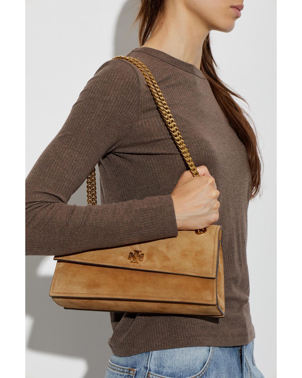 Tory Burch Brown Kira Mini Bag