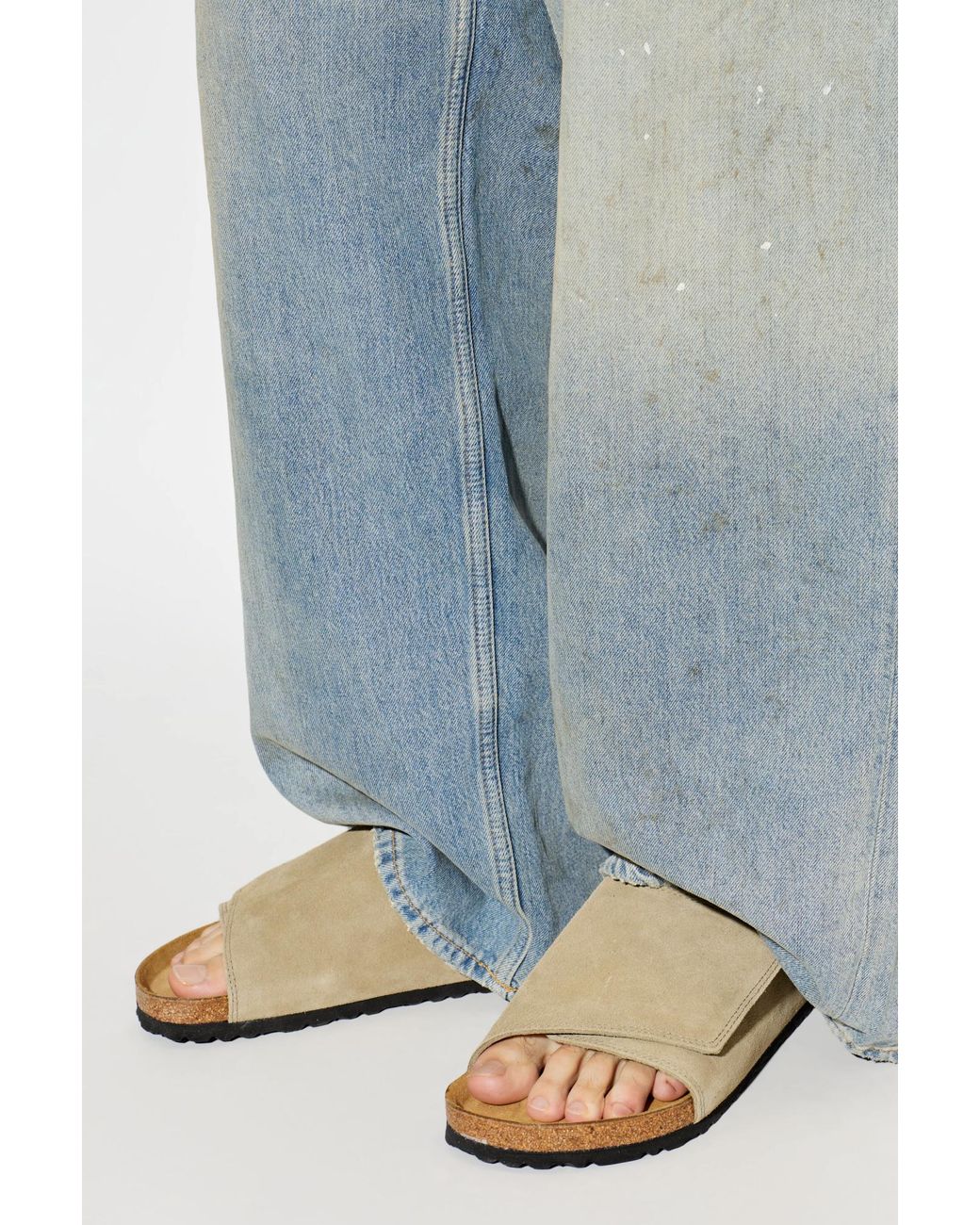 Birkenstock Green 'Solana Vl' Slides for men
