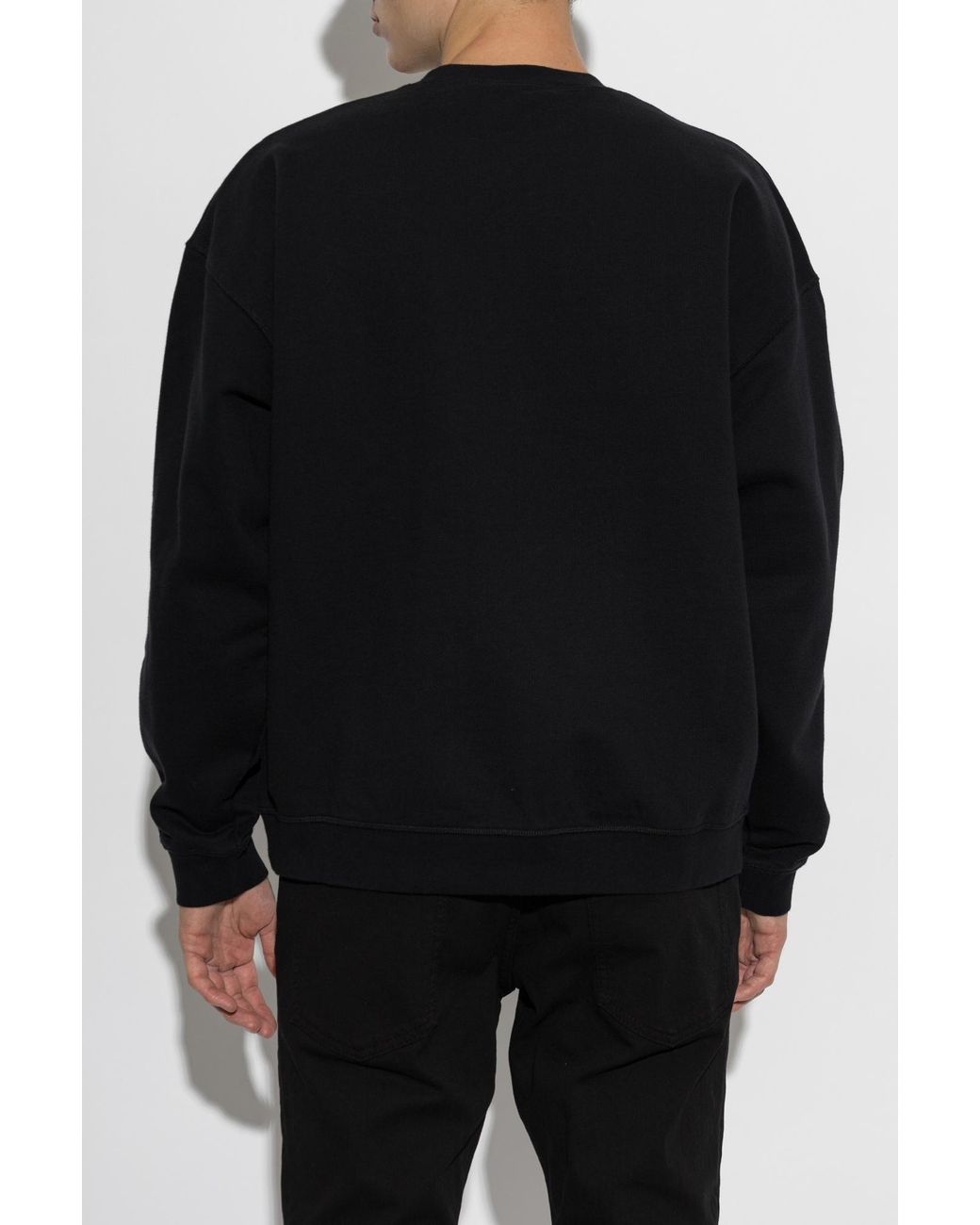 DSquared² Black Sweatshirt With Logo for men