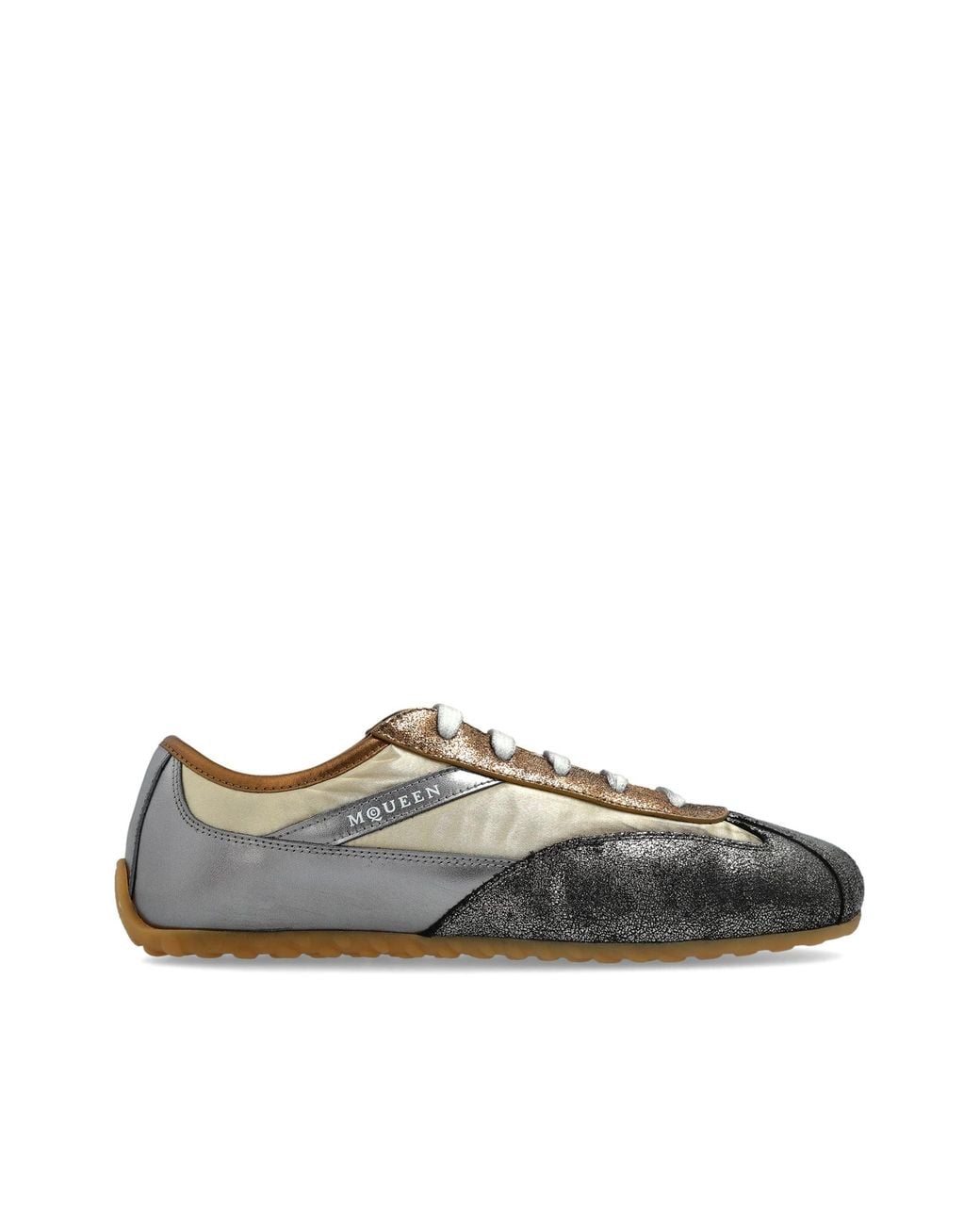 McQueen Brown Sport Shoes 'Boxe'