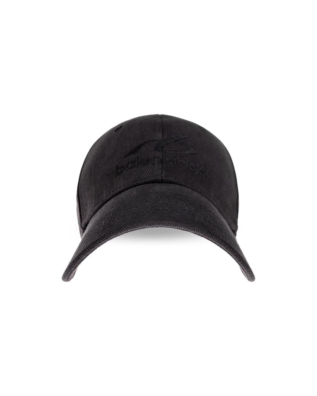 Balenciaga Black Baseball Cap for men