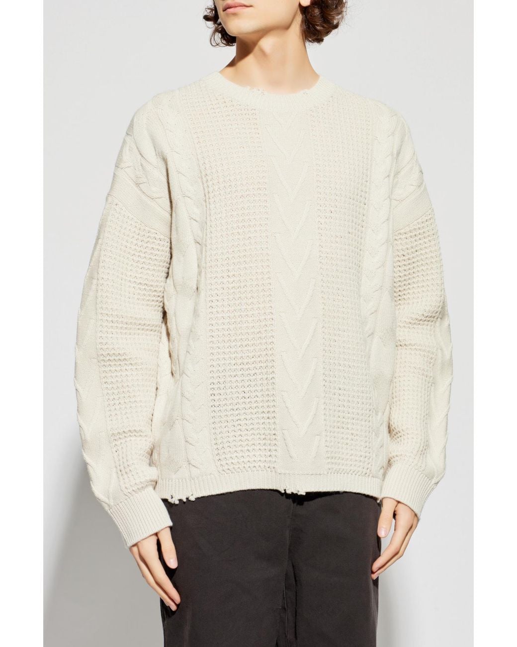 AllSaints Black Tenter Sweater for men