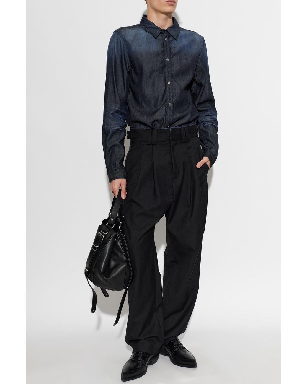 DIESEL Blue Shirt 'D-Synar-Fsj1' for men