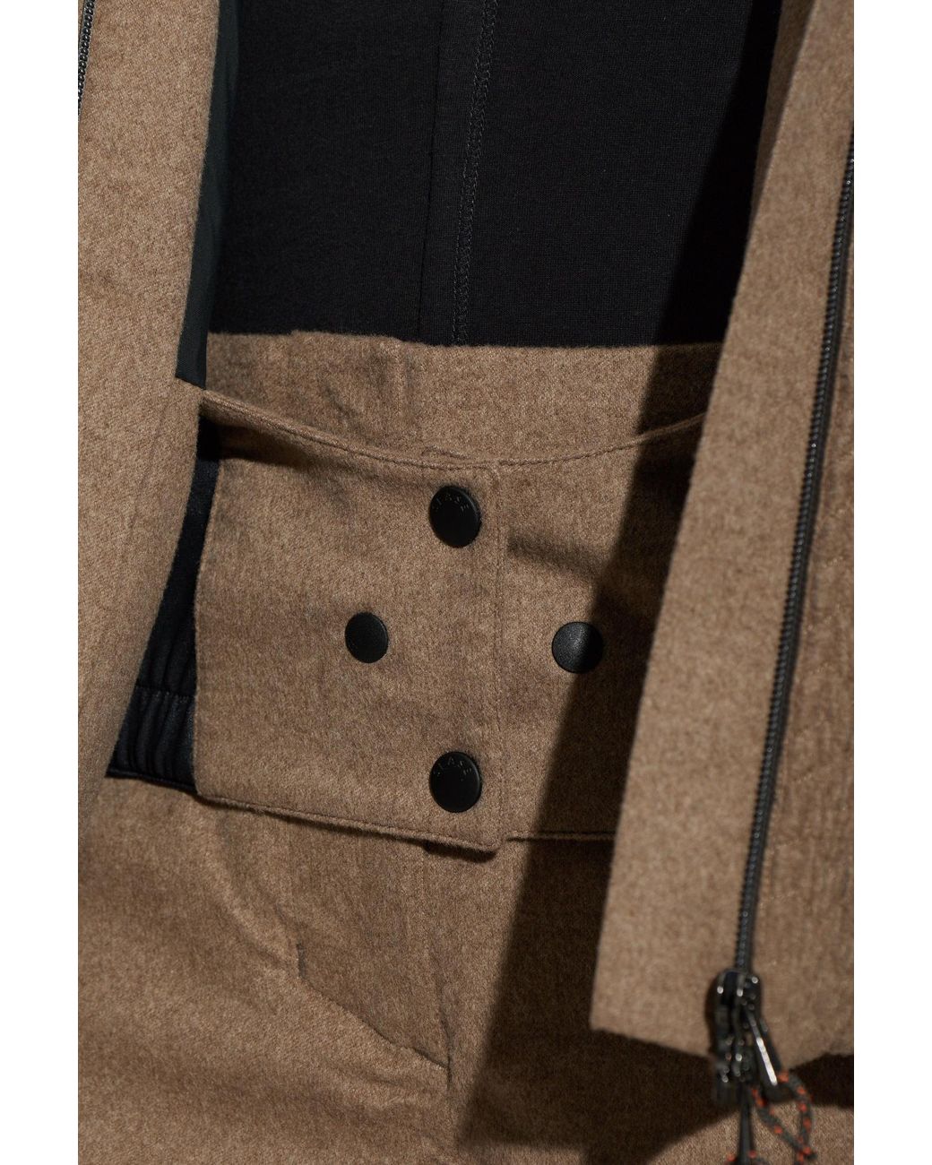 Sease Brown Ski Jacket "Armor .0"