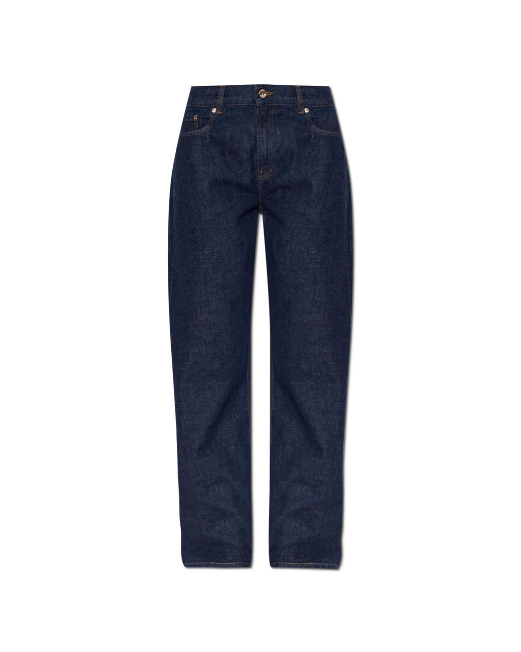 Casablanca Blue Straight-Leg Jeans