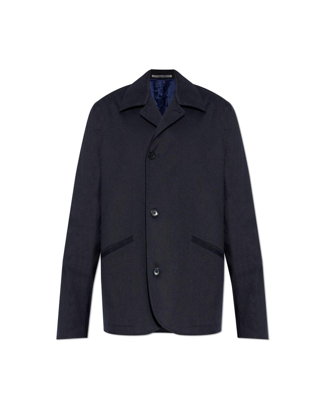 Paul Smith Blue Blazer With Open Lapels for men