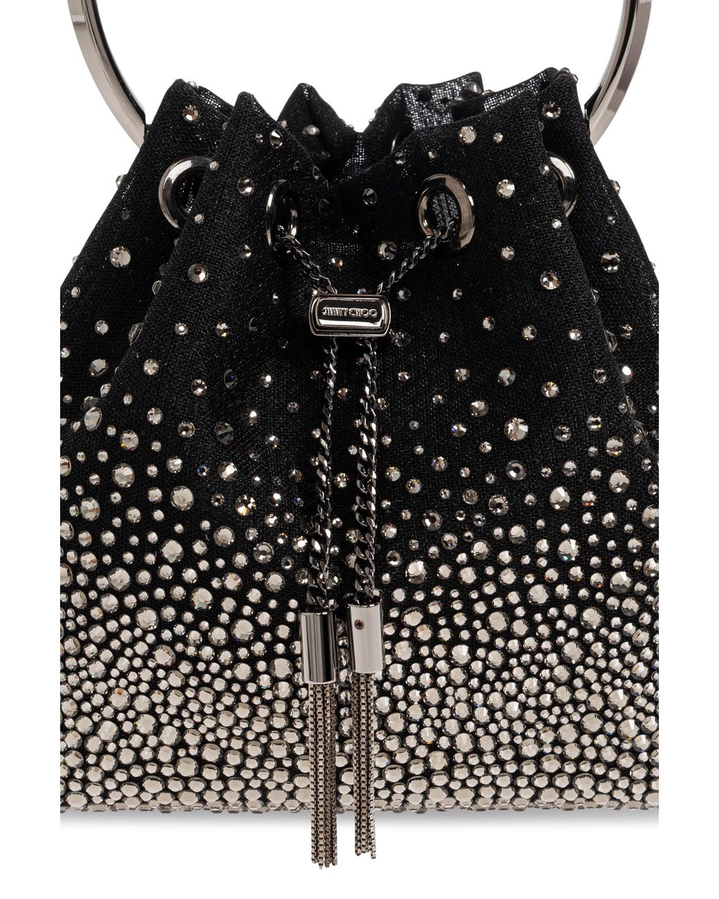 Jimmy Choo Black 'Bon Bon' Bag