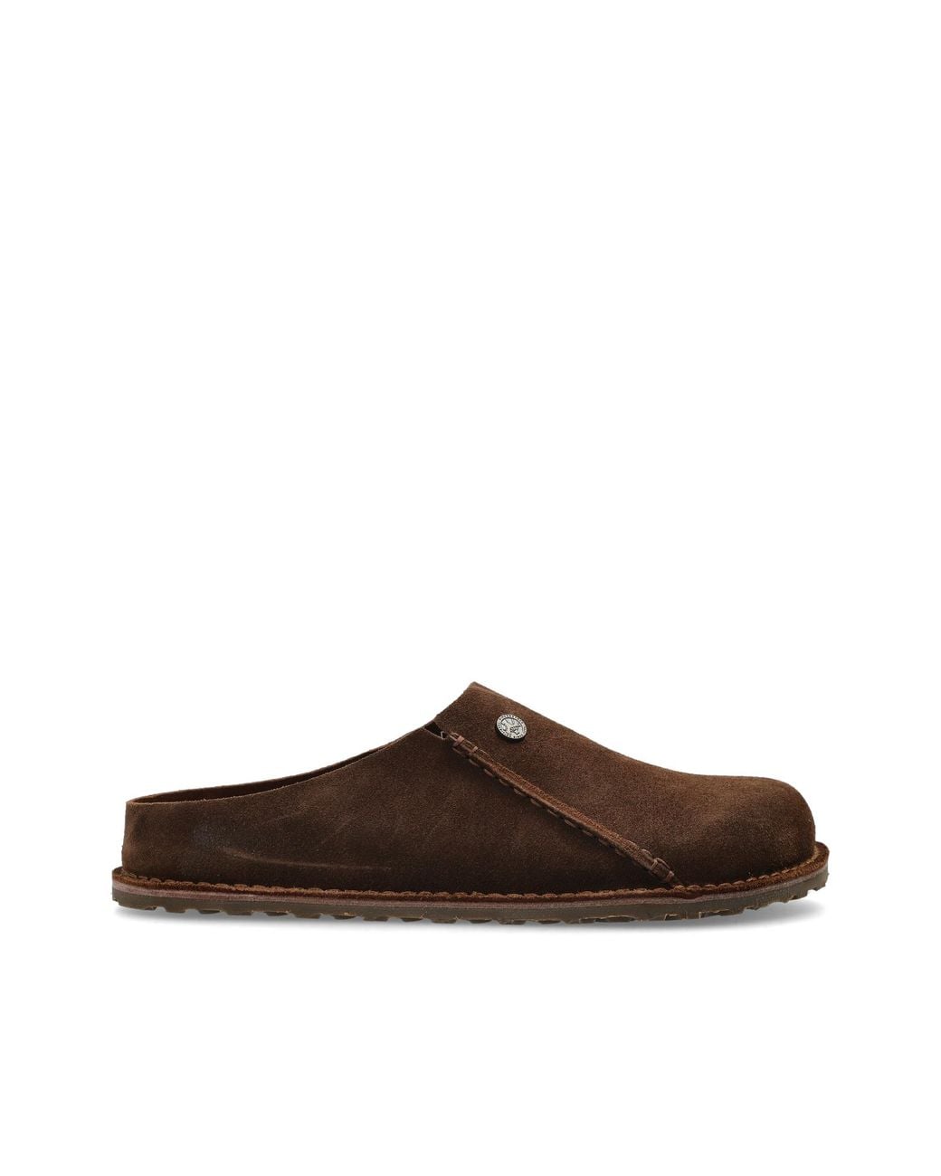 Birkenstock Brown 'Zermatt Premium Suede' Slippers for men