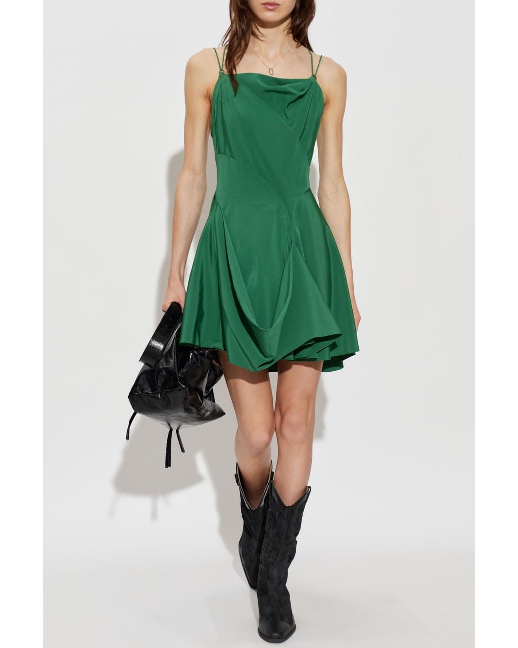 AllSaints Green "Claire" Dress