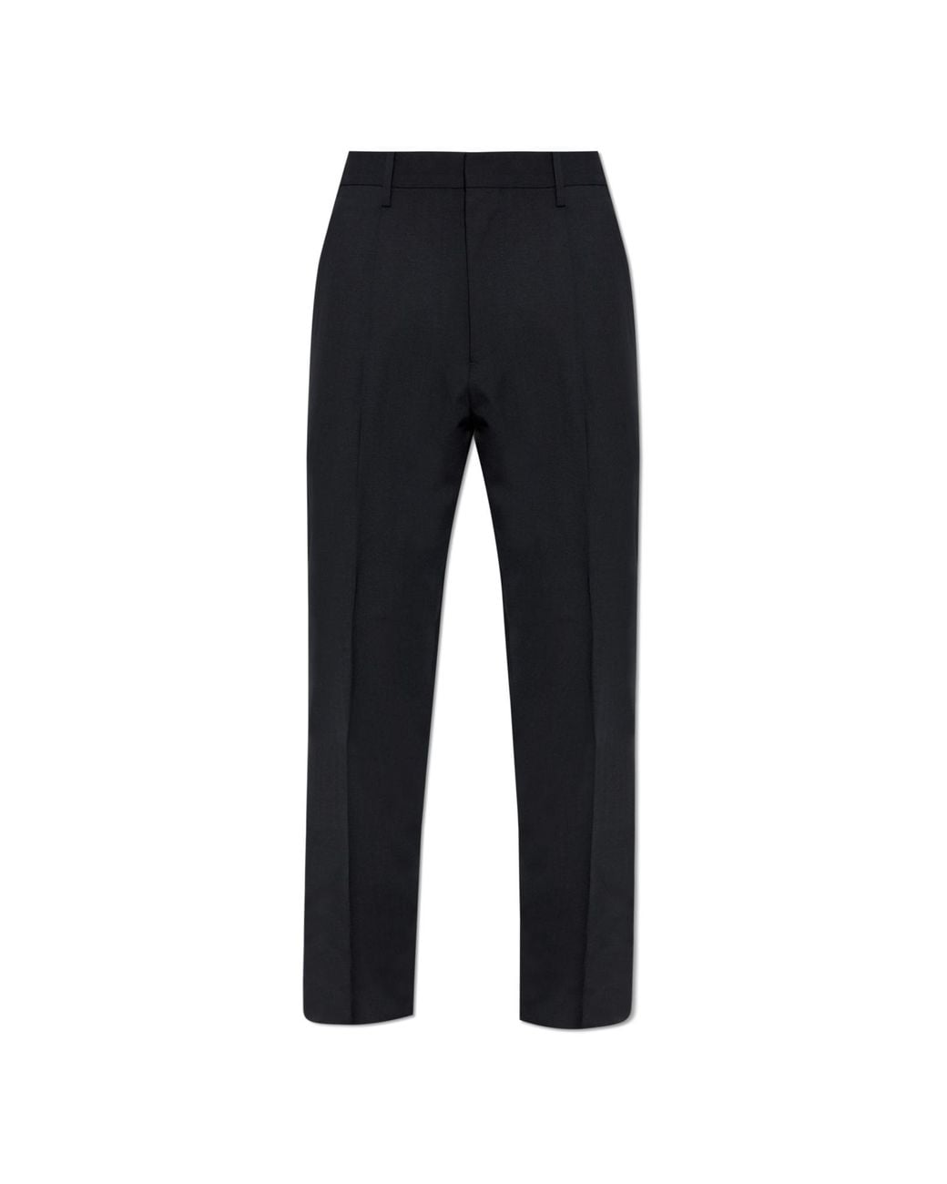 DSquared² Black Wool Trousers for men